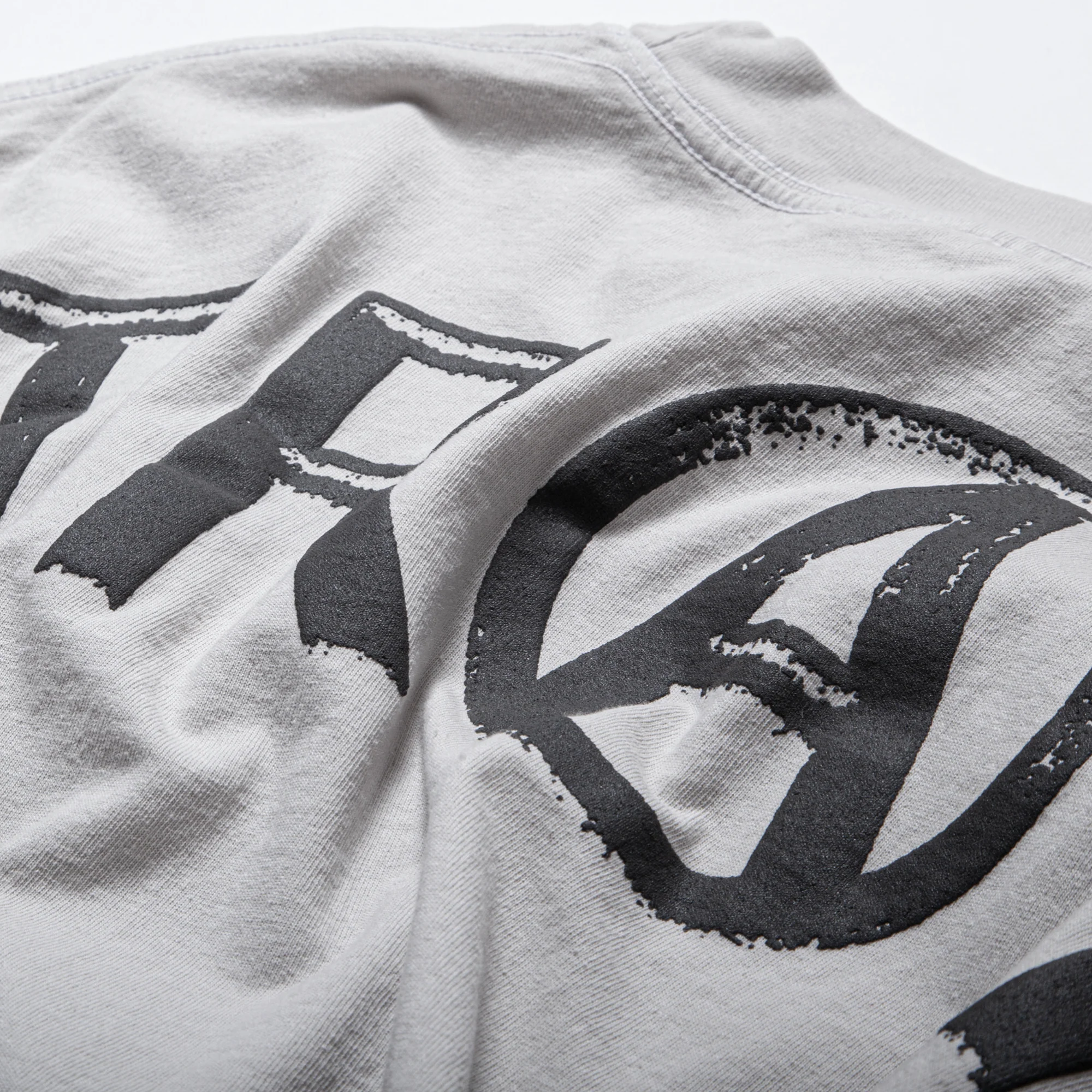 BIG ONE L/S - WASHED GREY - Image 3