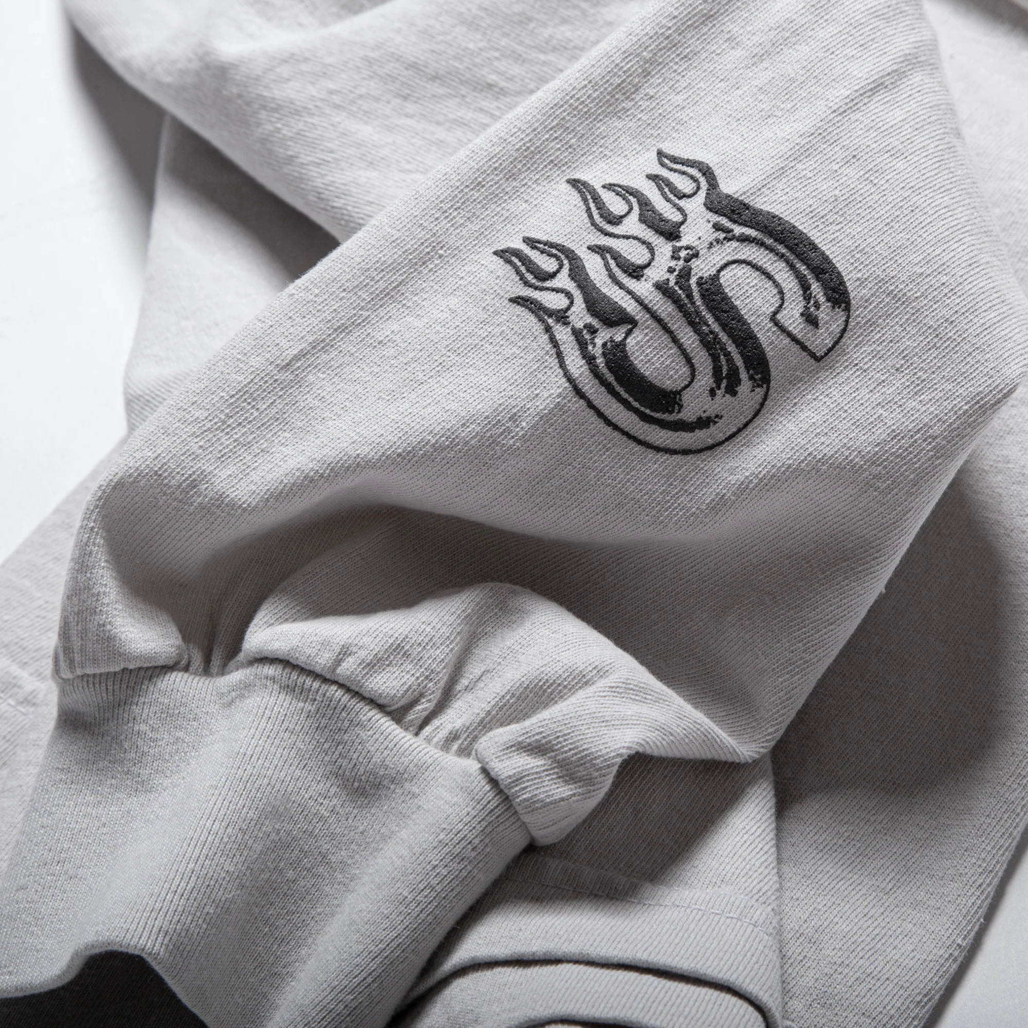 BIG ONE L/S - WASHED GREY - Image 4