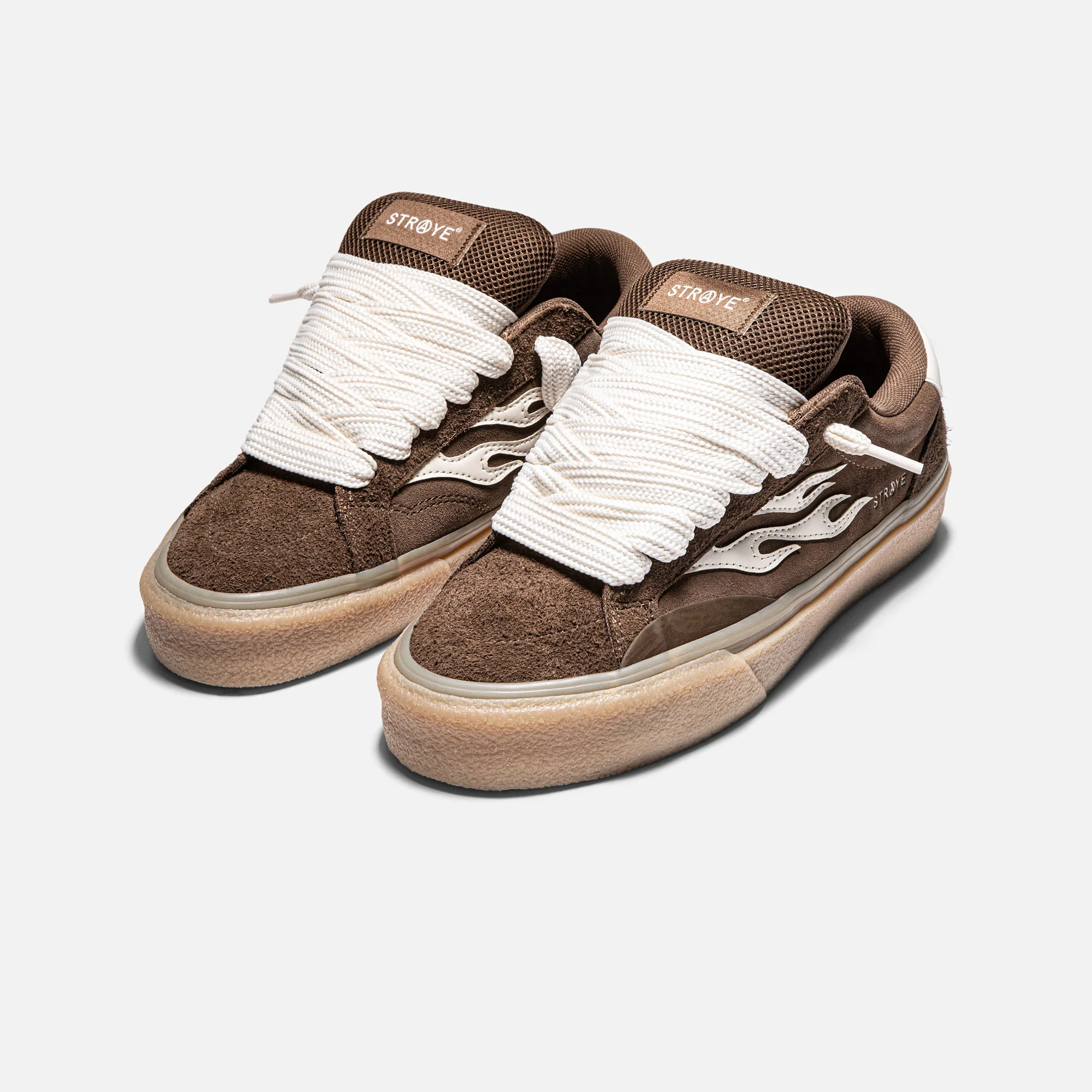 LOGAN PUFF - BROWN CREPE - Image 3