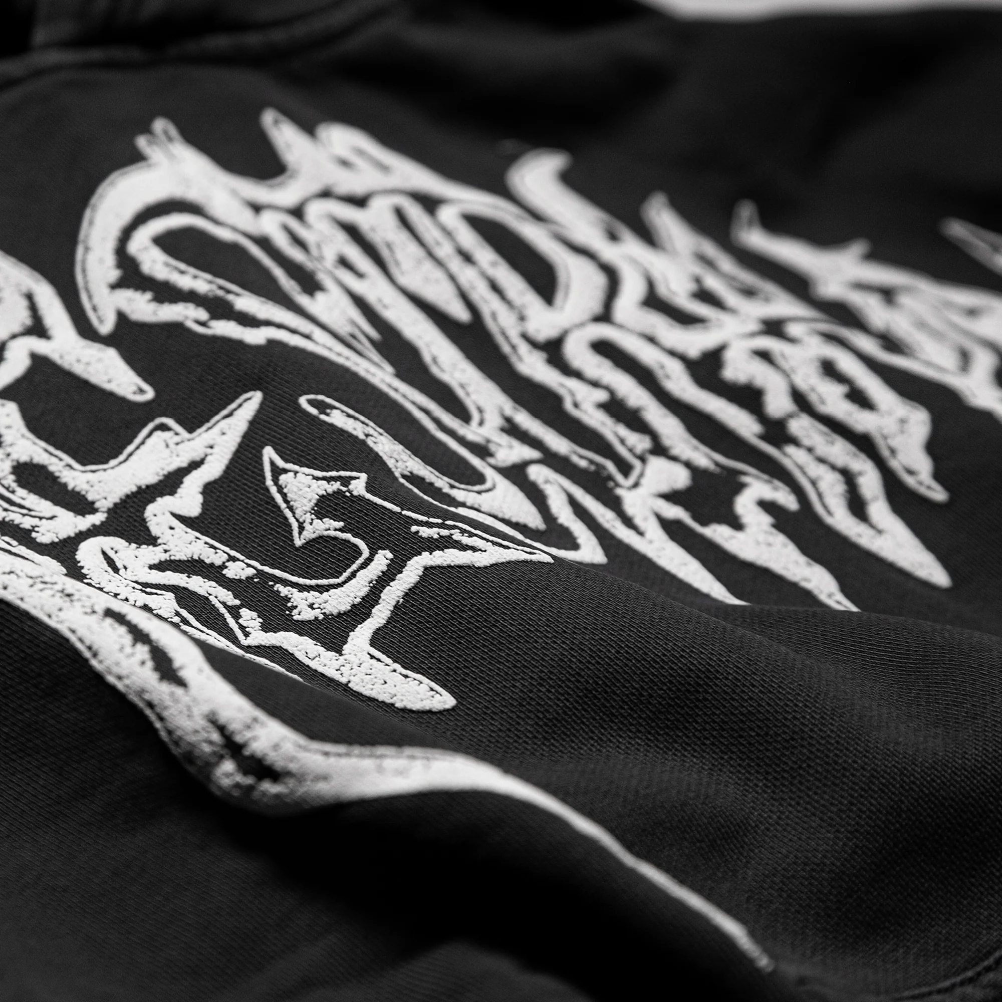 METAL HOODIE - WASHED BLACK - Image 3