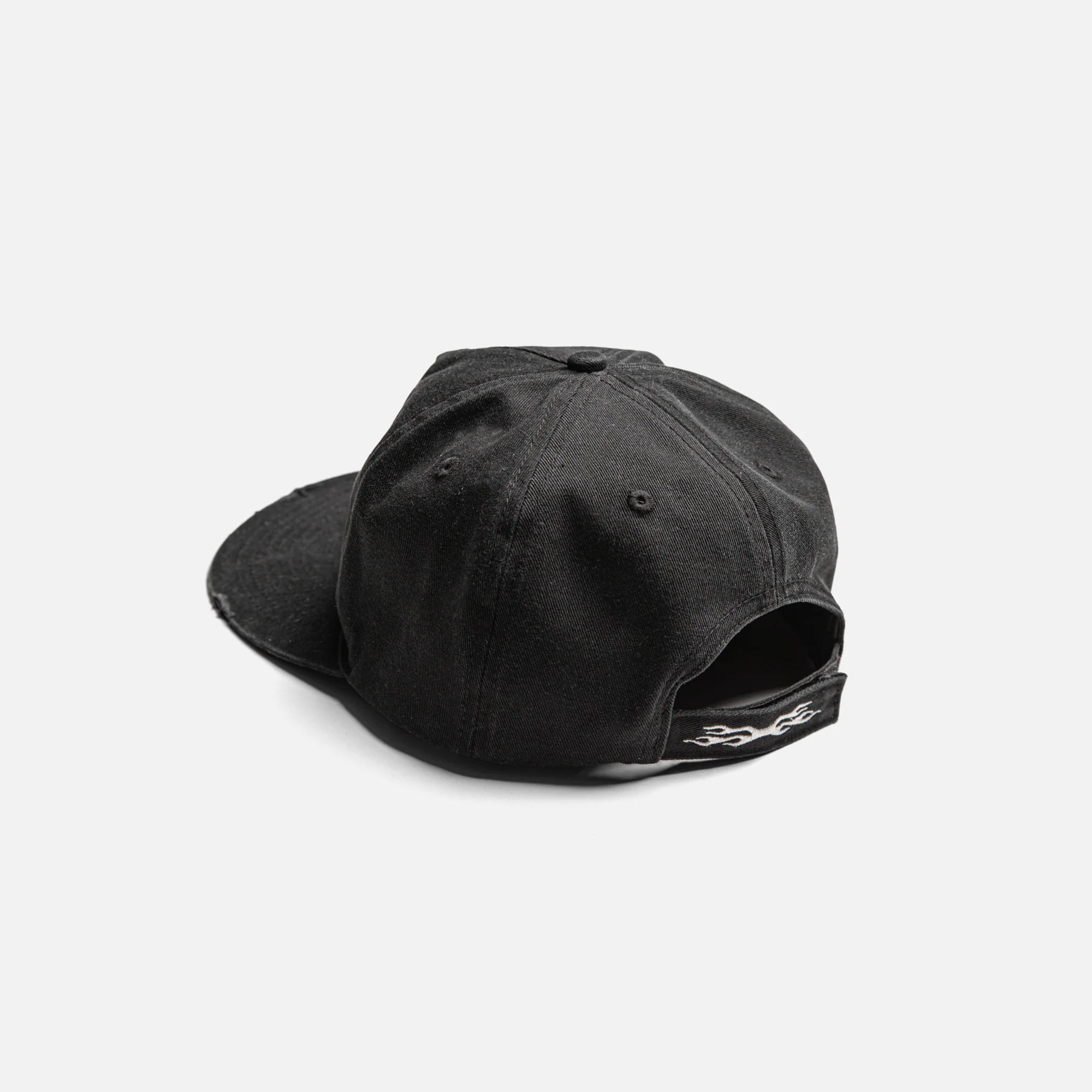 RIPPED CAP - WASHED BLACK - Image 2